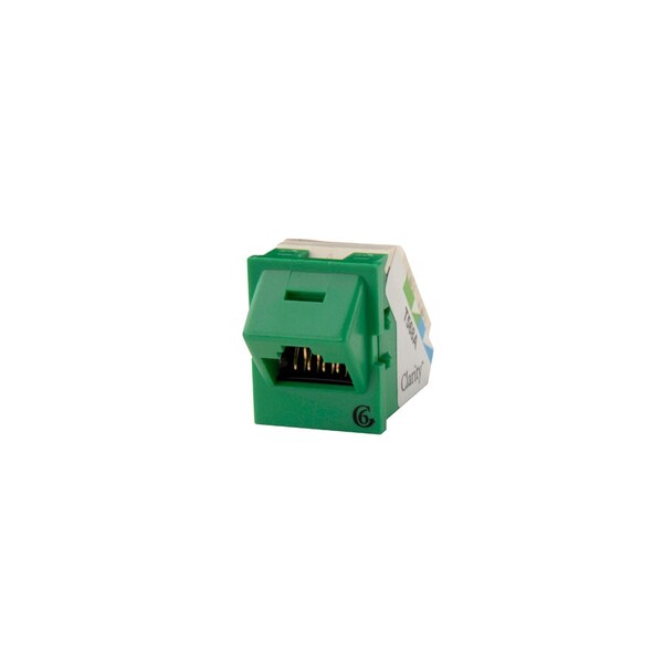 Ortronics 1-PORT MOD JACK 110 8W8P UTP, T568A/B CAT6 CLARITY6 TJ645-45